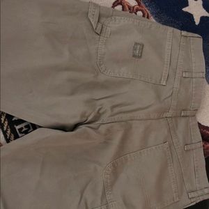 Wrangler Originals Dungarees Size 36 x 32 Khaki